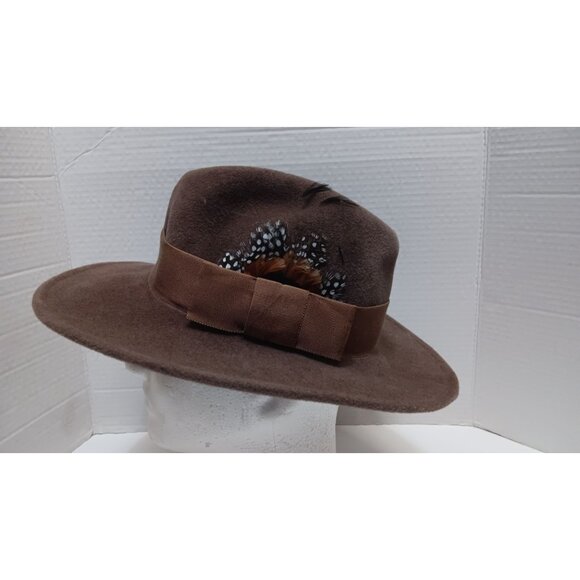 Betmar New York Brown Classic Boho City Outdoor Vintage Union Retro Fedora Hat main image 5